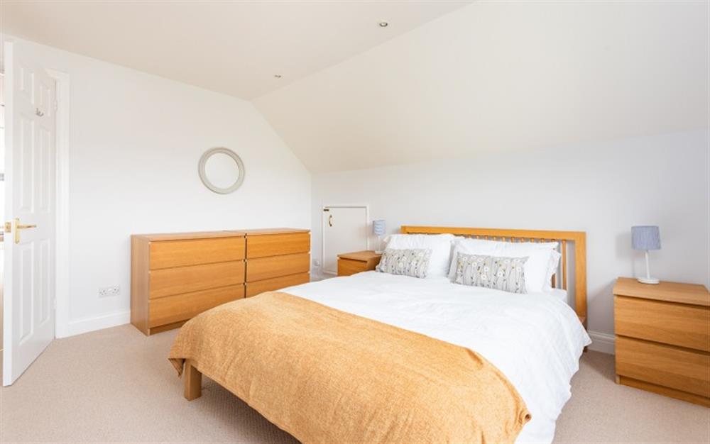 another look at the very spacious rear facing double bedroom at Wavelet in Challaborough