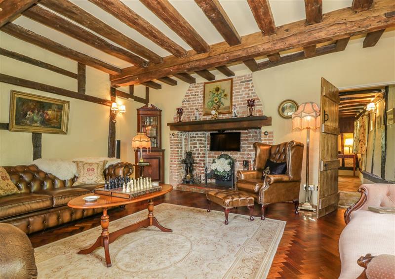 The living room at Waveney Cottage, Weybread near Harleston