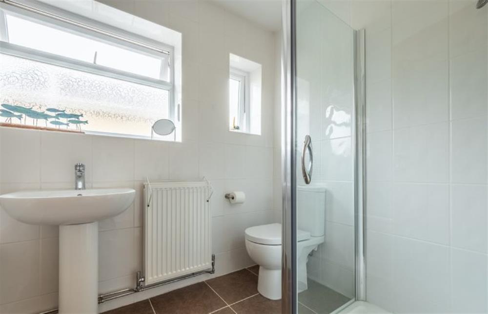 Family bathroom with shower ... at Waveney House, Wells-next-the-Sea