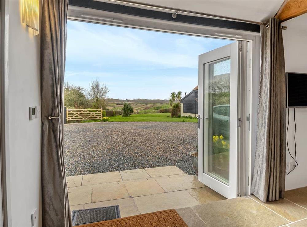 Outdoor area at Waveney Valley View in Aldeby, near Beccles, Norfolk