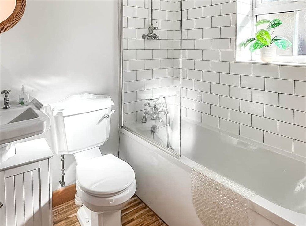 Bathroom at Waverley Cottage in Mundesley, Norfolk