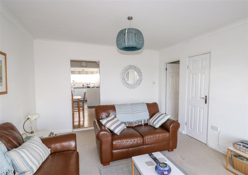 Relax in the living area at Waverley, Mevagissey
