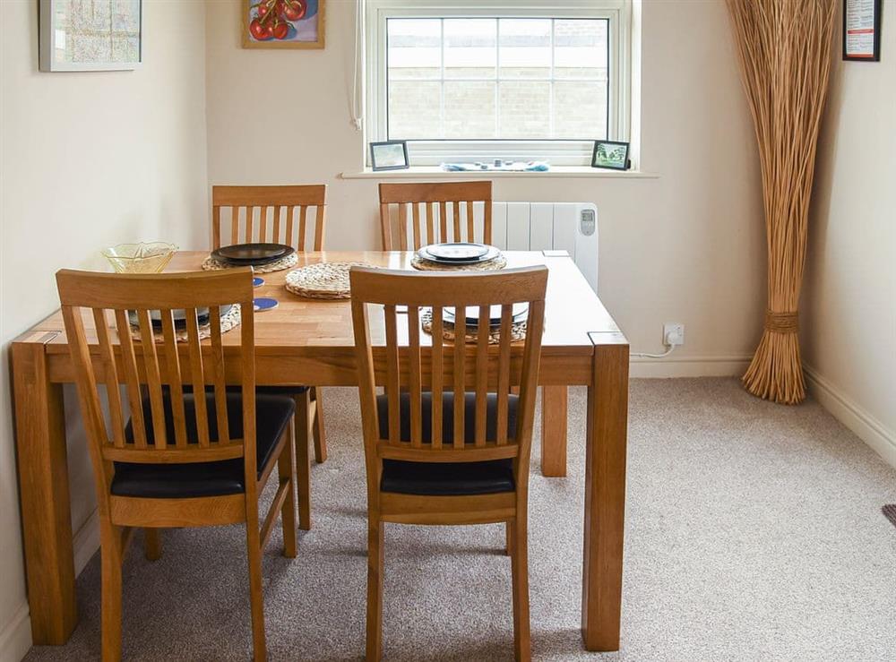 Dining room at Waves and Wolds in Sewerby, near Bridlington, North Humberside