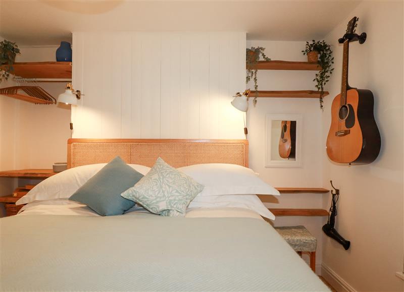 A bedroom in Waves End at Waves End, Portmellon near Mevagissey