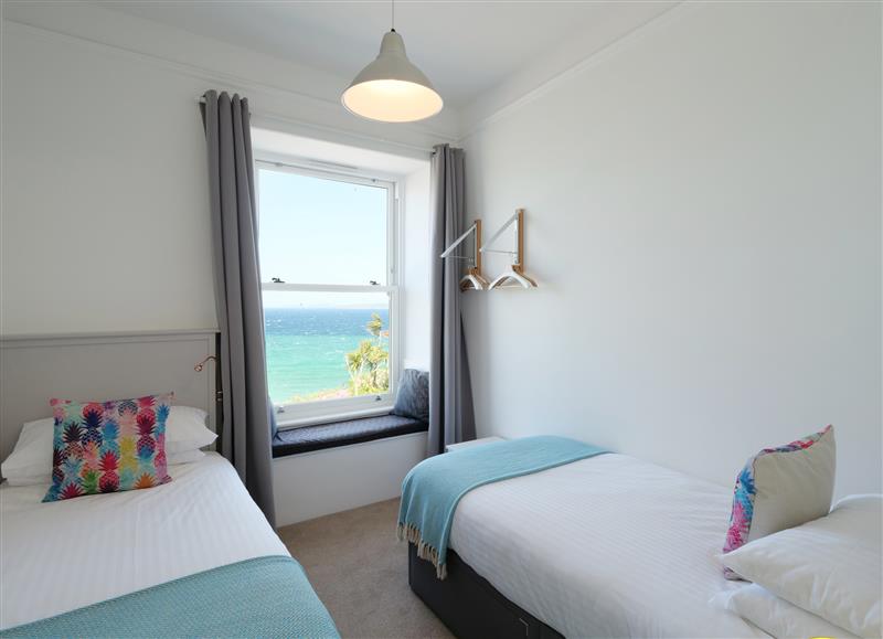 Bedroom at Waves End, St Ives