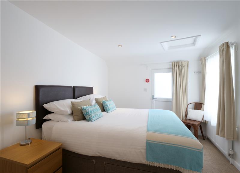 One of the bedrooms at Waves End, St Ives