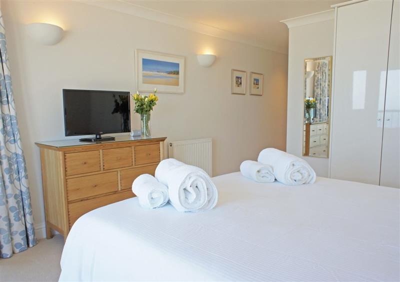 One of the bedrooms at Wavetop, Carbis Bay