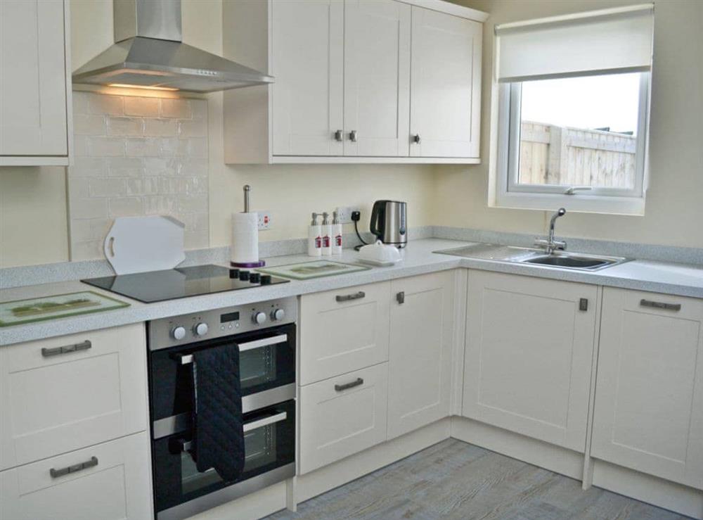 Contemporary kitchen (photo 2) at Wayside in Beadnell, Northumberland