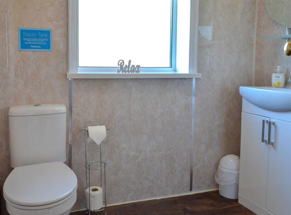 Shower room at Wayside Cottage in North Frodingham, near Driffield, Yorkshire, North Humberside
