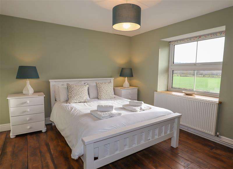 One of the bedrooms at Wayside House, Aston On Clun