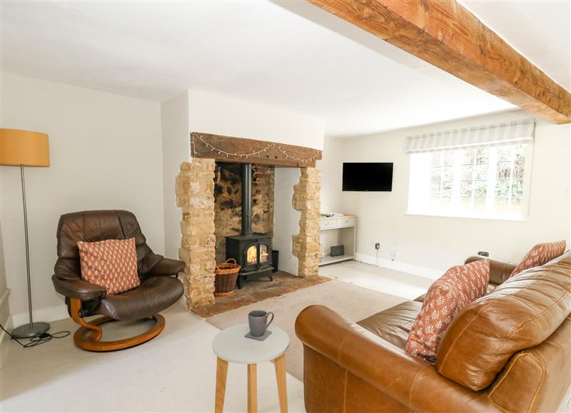 The living area at Wayside, Stoke Abbot near Beaminster