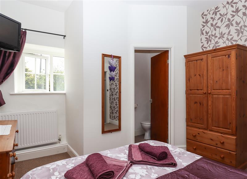 One of the 3 bedrooms at Waytown Cottage, Shirwell Cross near Barnstaple