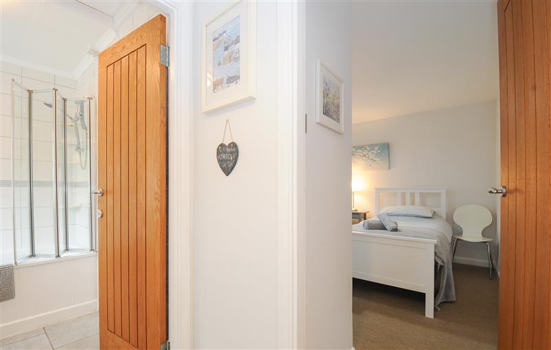 One of the 2 bedrooms at Weasels Nest, St Breward