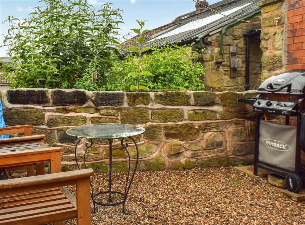 Outdoor area at Weavers Cottage in Barnsley, South Yorkshire