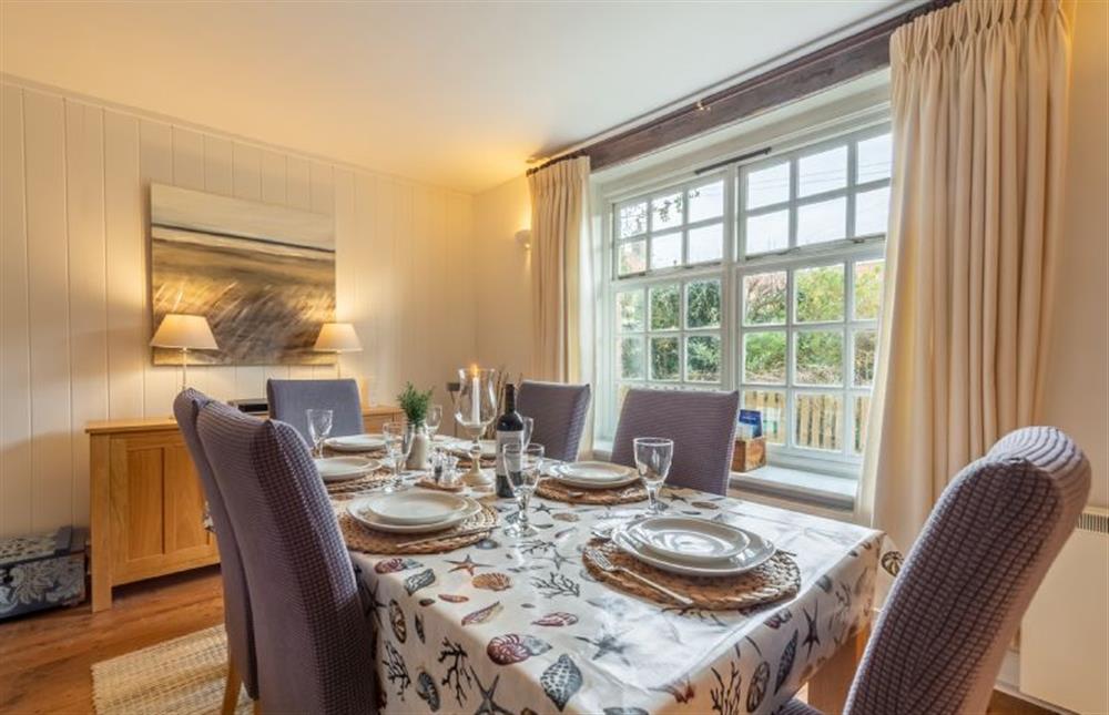 Ground floor: Dining area at Weavers Cottage, Docking near Kings Lynn
