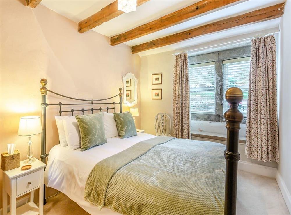 Double bedroom at Weavers Cottage in Haworth, West Yorkshire