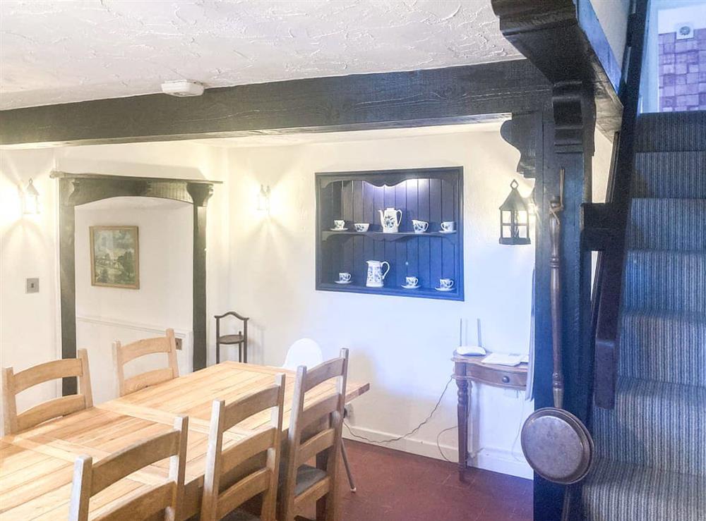 Dining room at Weavers Cottage in Torquay, Devon