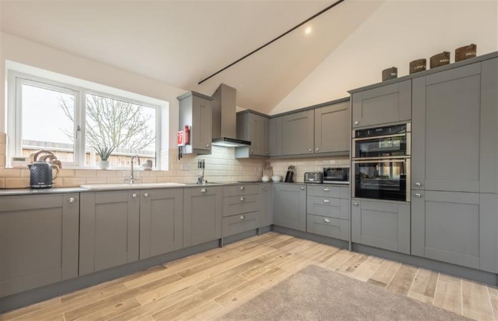 A smart fitted kitchen at Weavers, Felbrigg near Norwich