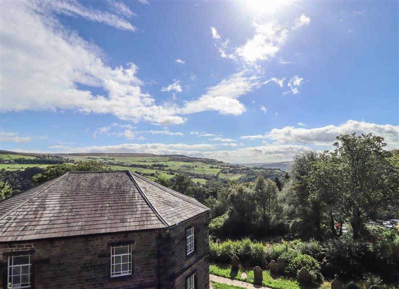 The setting at Weavers View, Heptonstall