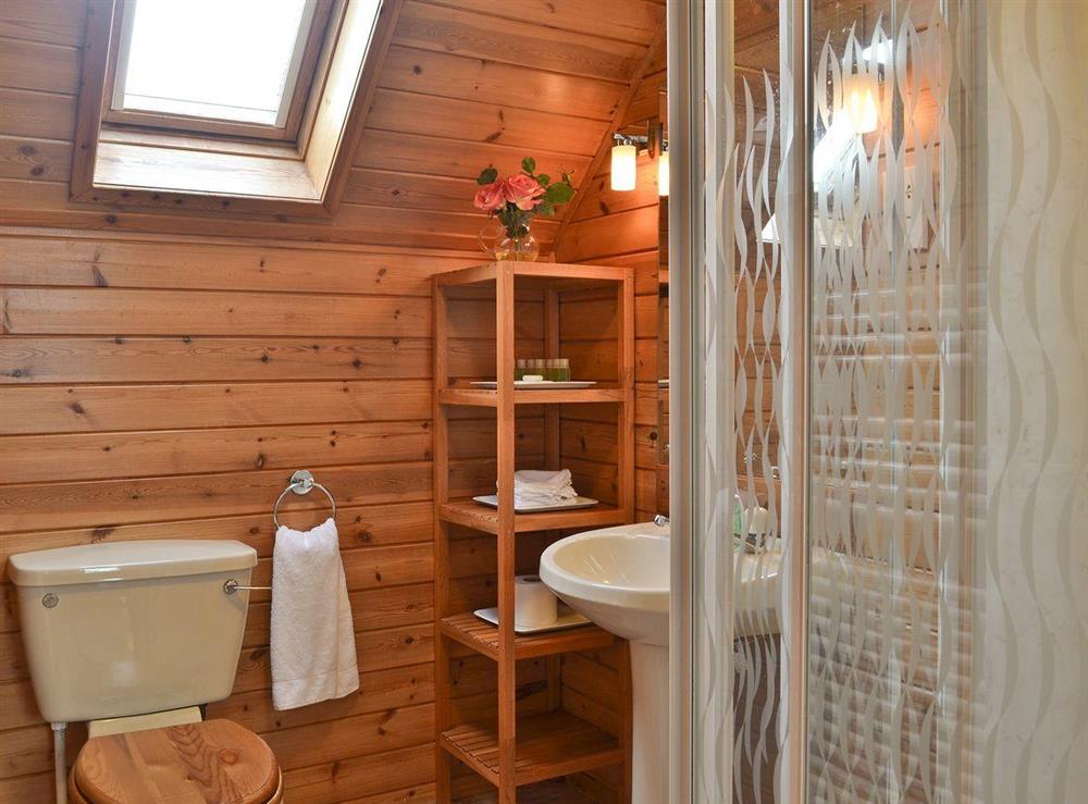 Shower & WC at Wee Ben in Pitlochry, Perthshire