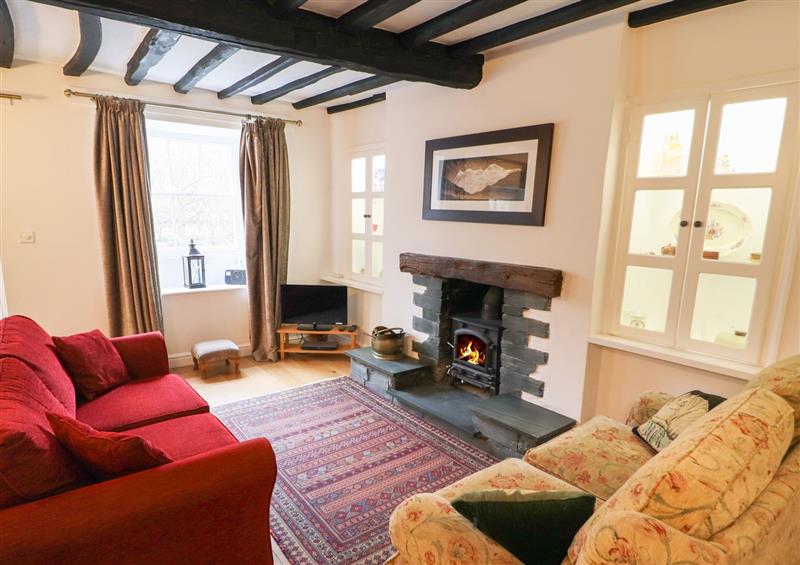 Relax in the living area at Weir Cottage, Chapel Stile