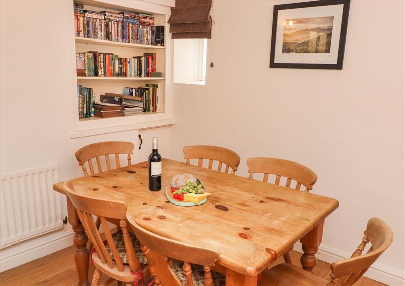 The dining room at Weir Cottage, Chapel Stile