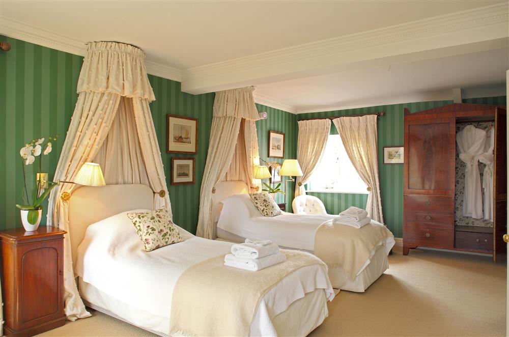 Bedroom two is served by an en-suite bathroom at Weir House, Bruern, near Chipping Norton