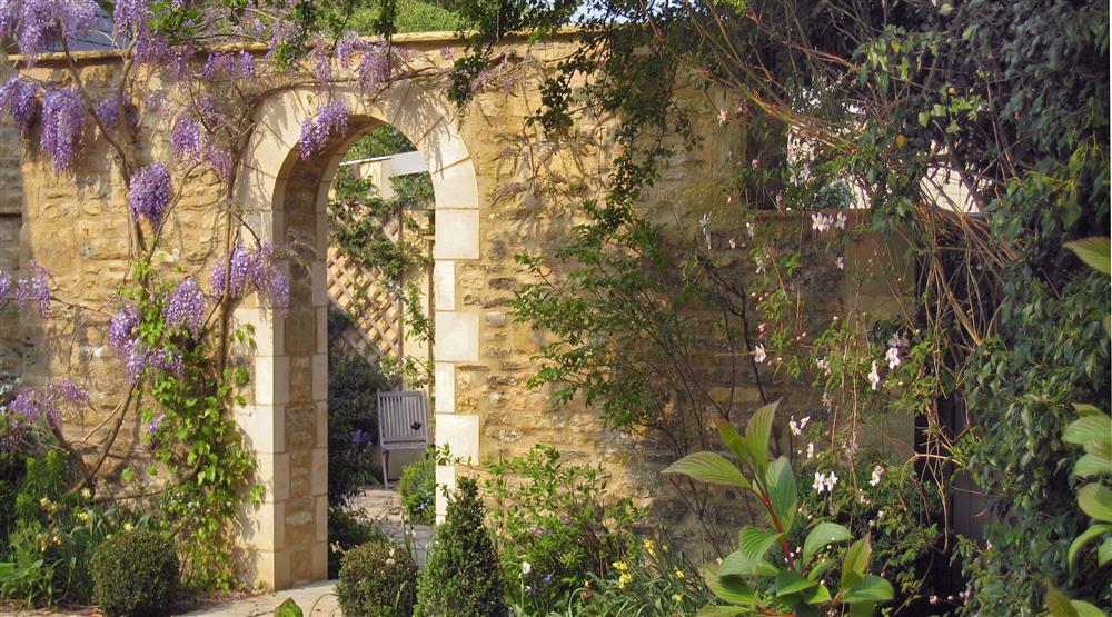 Weir House is surrounded by beautiful gardens  at Weir House, Bruern, near Chipping Norton