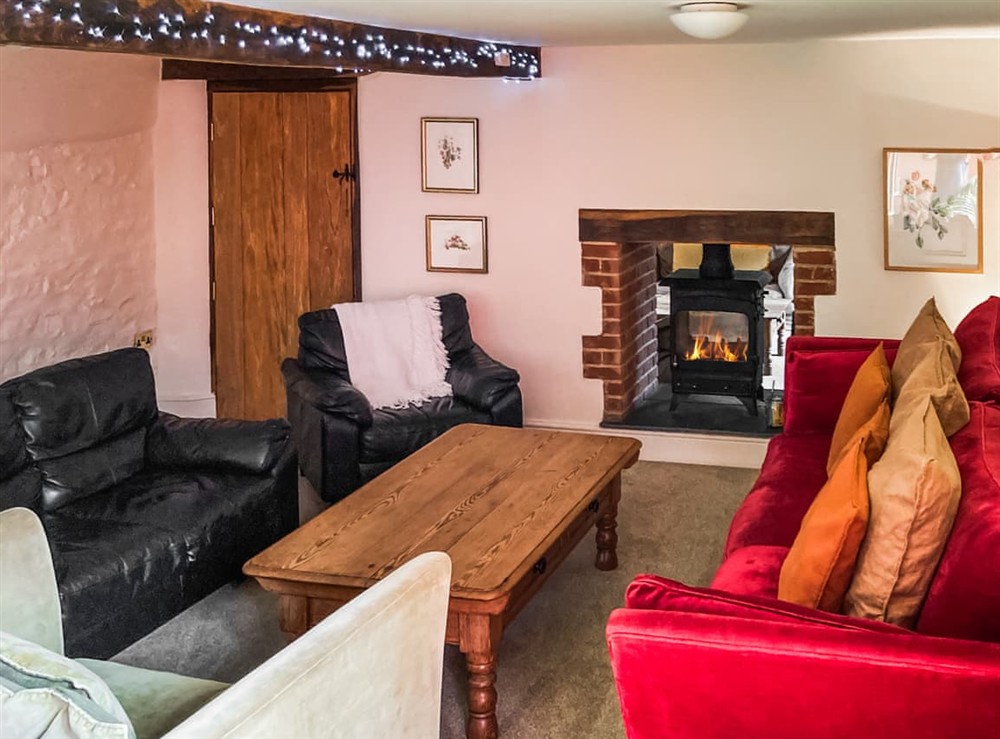 Living area (photo 2) at Weirmarsh Big Barn in Umberleigh, Devon