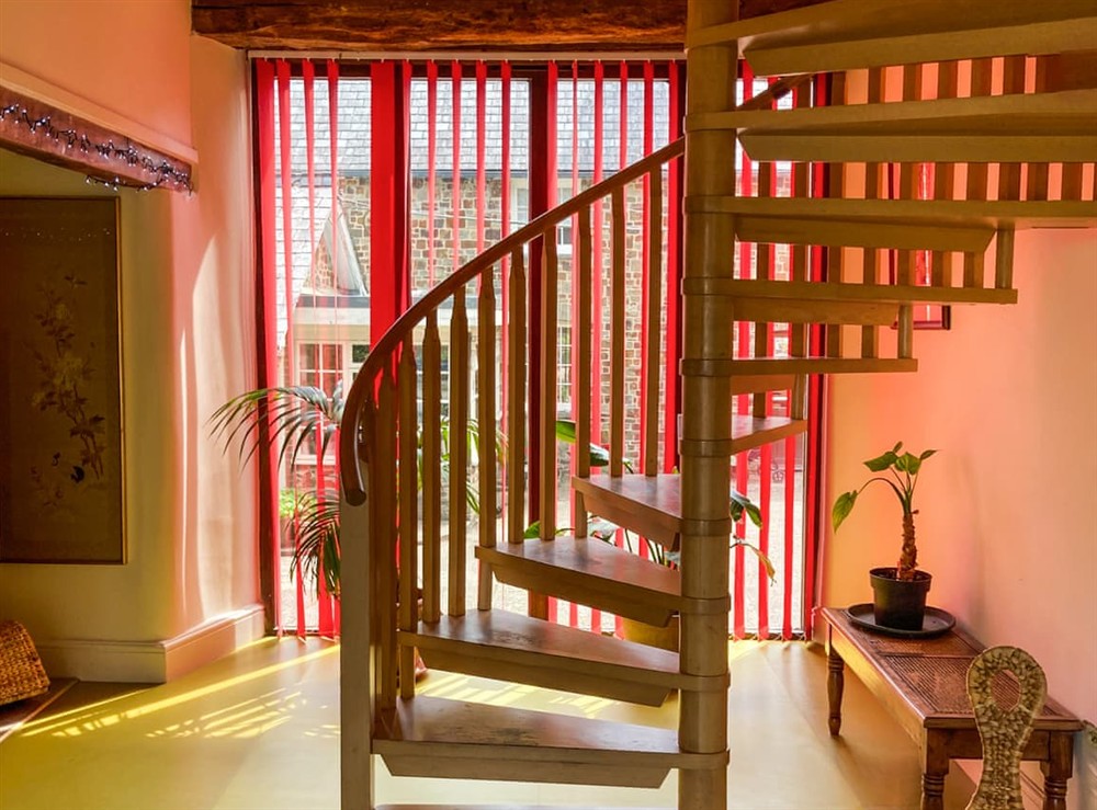 Living area (photo 3) at Weirmarsh Big Barn in Umberleigh, Devon