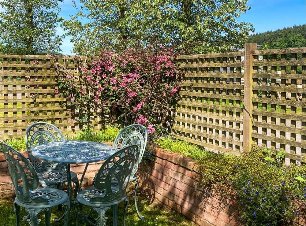 Sitting-out-area (photo 2) at Weirmarsh Big Barn in Umberleigh, Devon