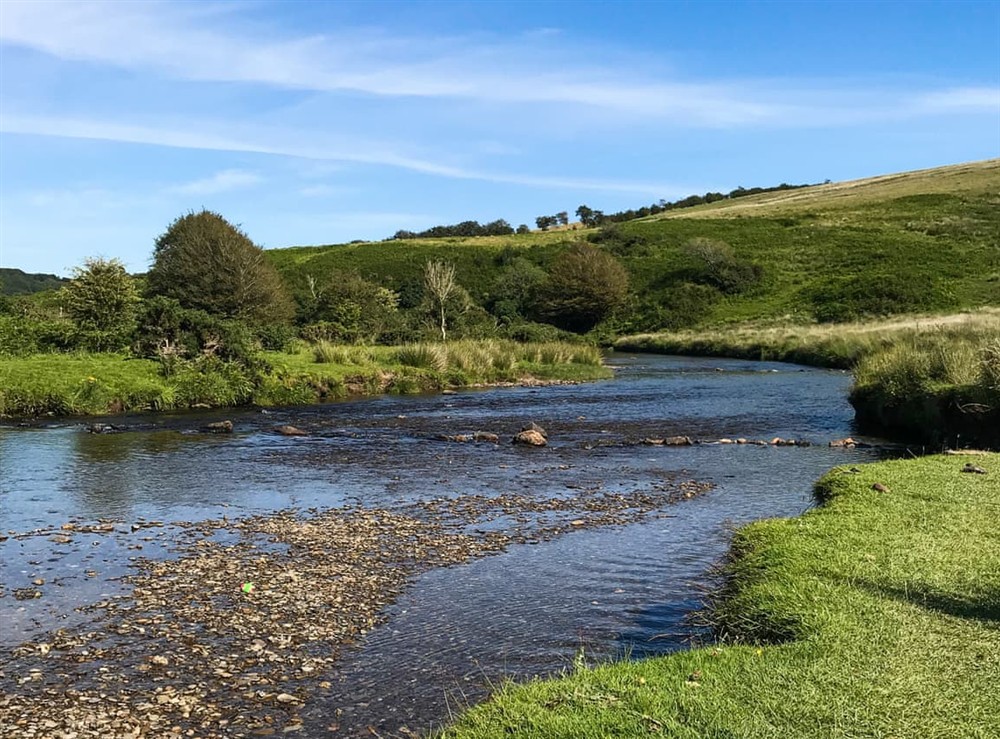 Surrounding area at Weirmarsh Big Barn in Umberleigh, Devon