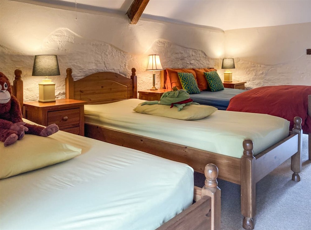 Triple bedroom at Weirmarsh Big Barn in Umberleigh, Devon