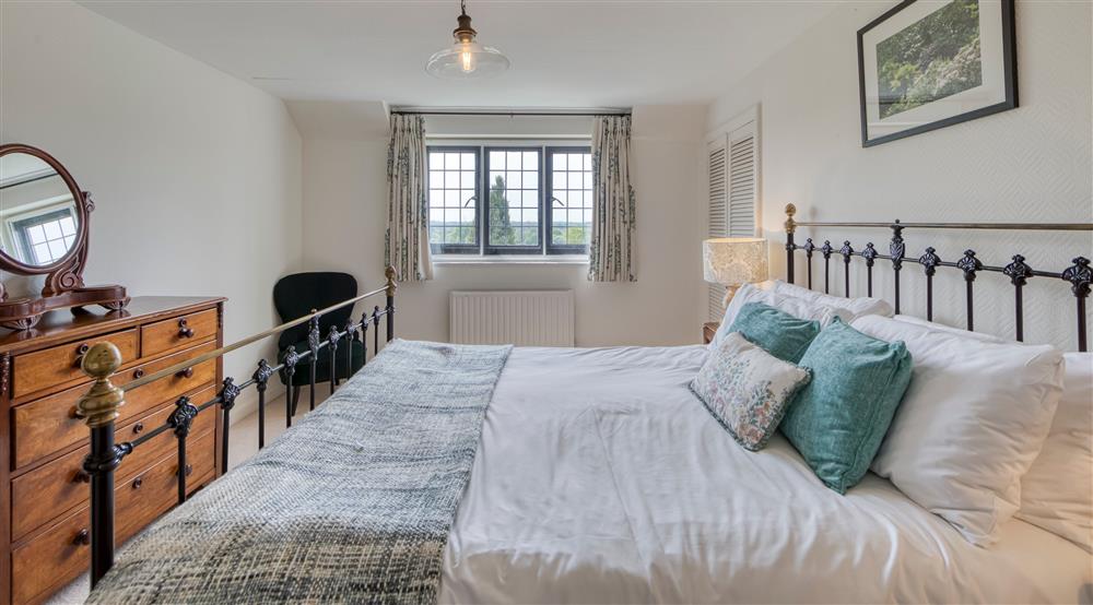The double bedroom at Welbeck Cottage in Uckfield, East Sussex