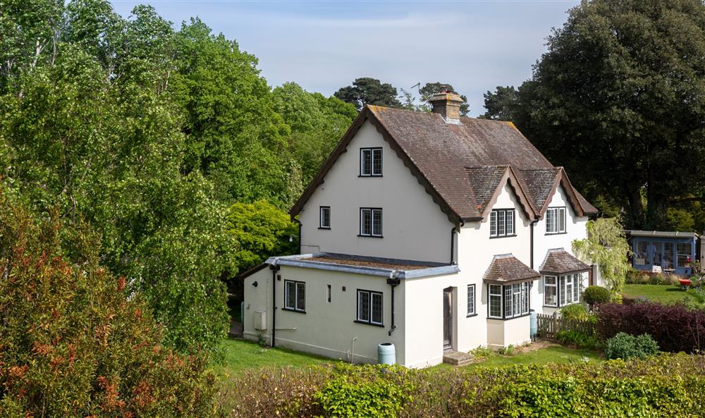 The exterior of Welbeck Cottage, Sheffield Park and Gardens, East Sussex at Welbeck Cottage in Uckfield, East Sussex