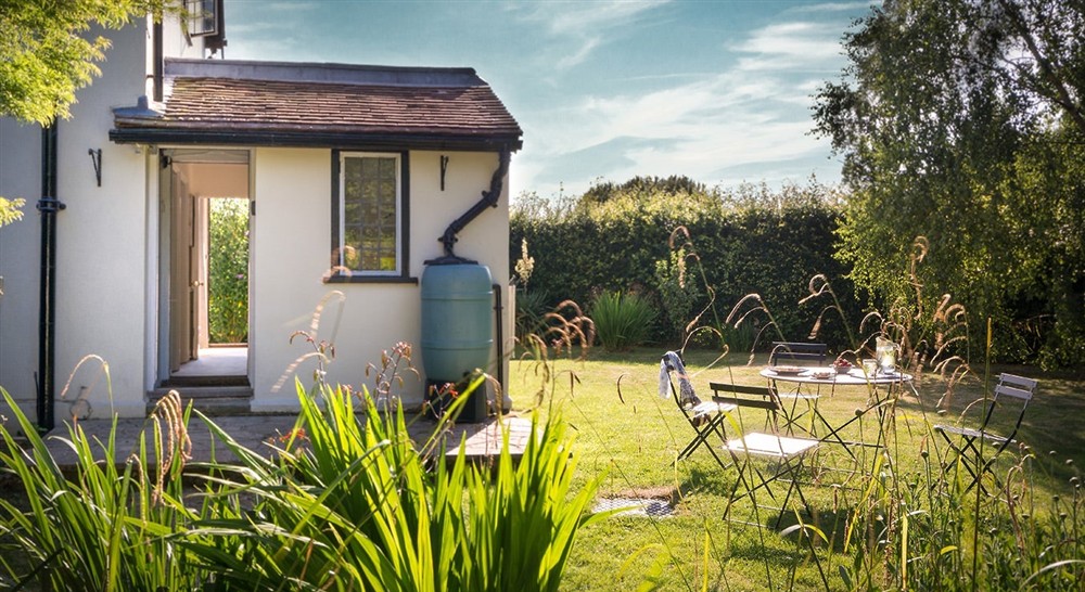 The garden at Welbeck Cottage in Uckfield, East Sussex