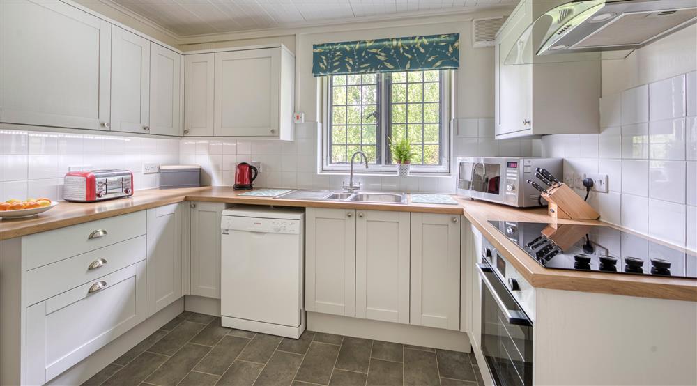 The kitchen at Welbeck Cottage in Uckfield, East Sussex