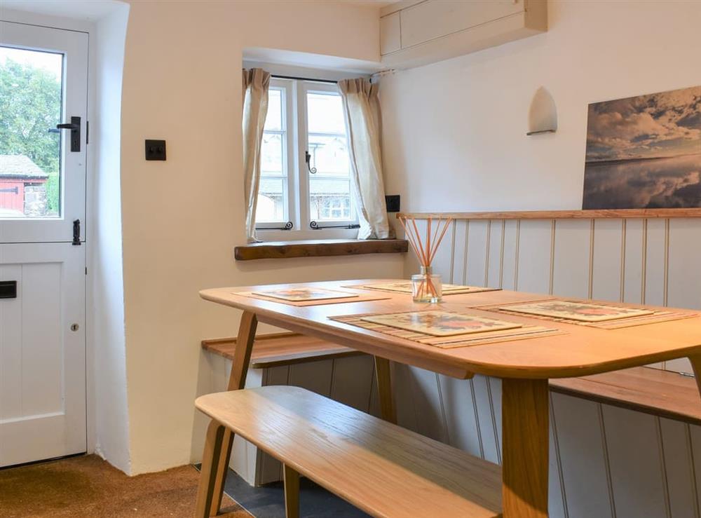 Dining Area at Welcome Cottage in Puddington, near Tiverton, Devon
