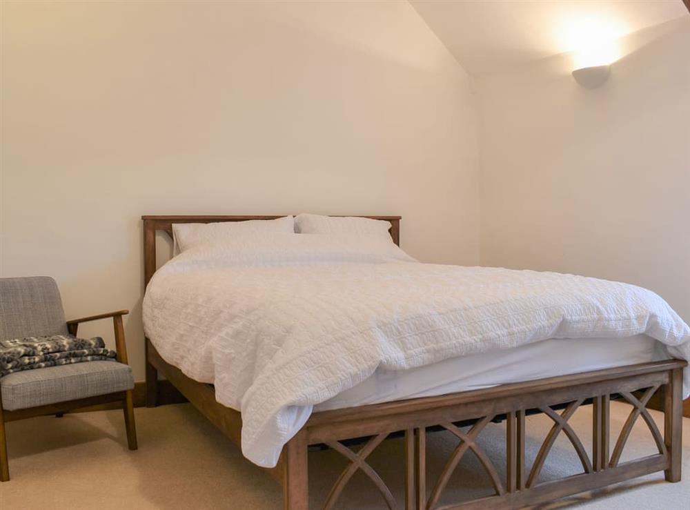 Double bedroom at Welcome Cottage in Puddington, near Tiverton, Devon