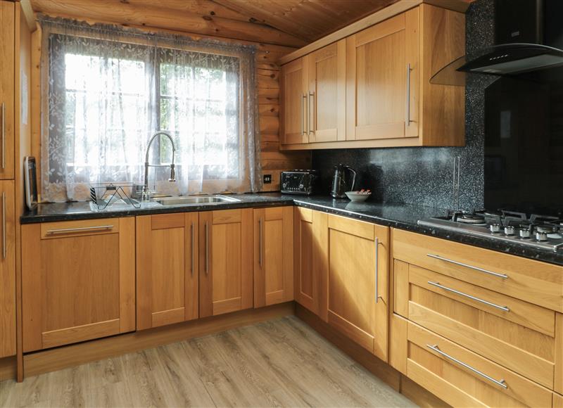 The kitchen (photo 2) at Welcome Hjem Log Cabin, Morpeth near Felton