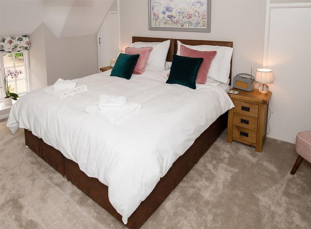 Double bedroom at Well Cottage in Cottesmore, near Oakham, Rutland, Leicestershire