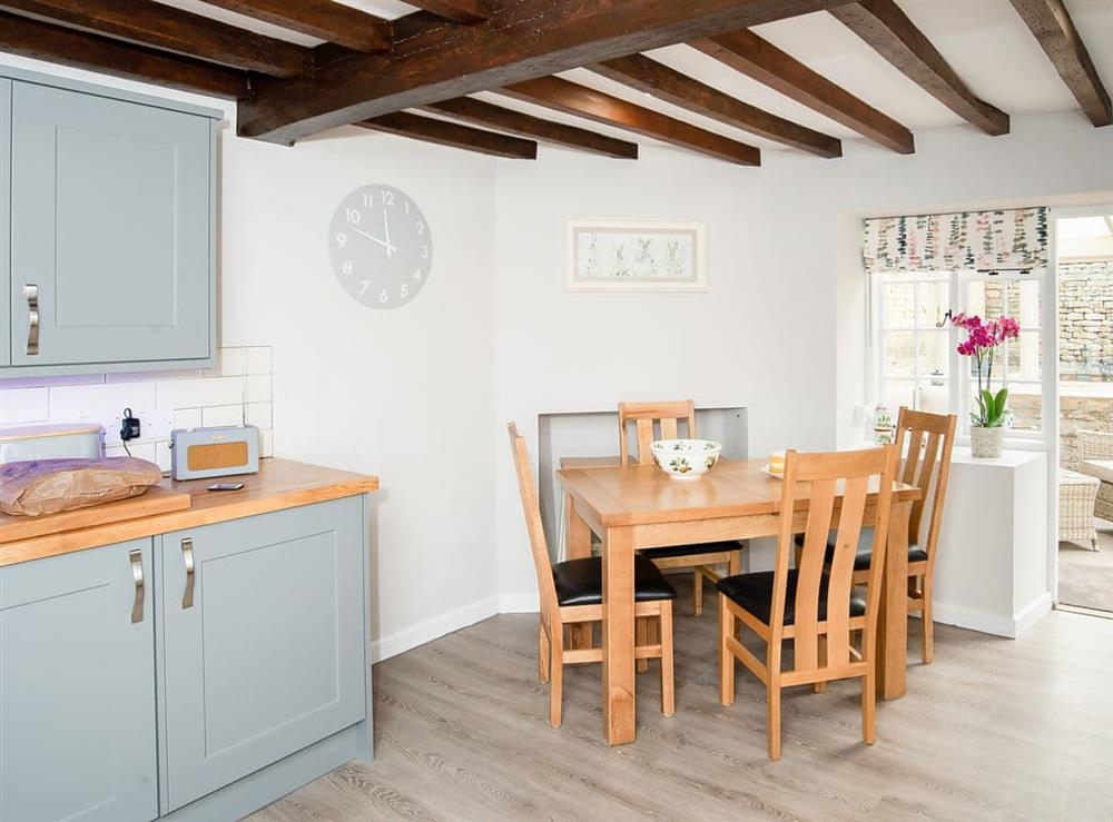 Kitchen/diner at Well Cottage in Cottesmore, near Oakham, Rutland, Leicestershire