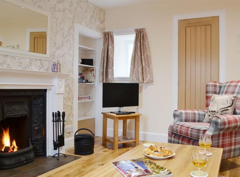 Living room/dining room at Well Cottage in Cupar, Fife