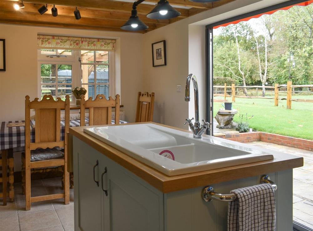 Kitchen/diner at Well Cottage in Horsham, West Sussex