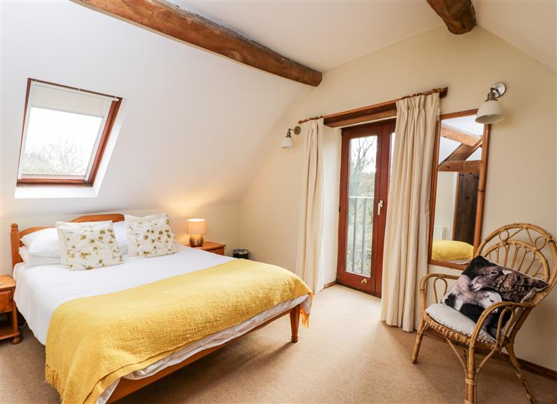 One of the bedrooms at Well Cottage, Oddington near Stow-On-The-Wold