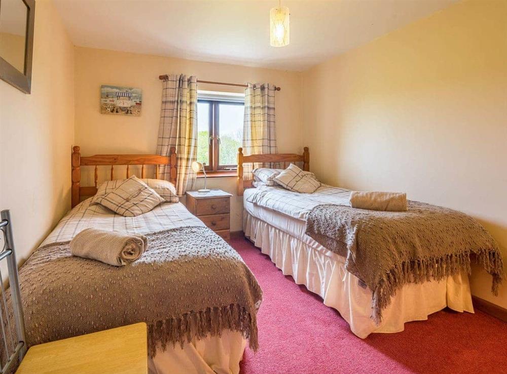 Twin bedroom at Millers Rest, 