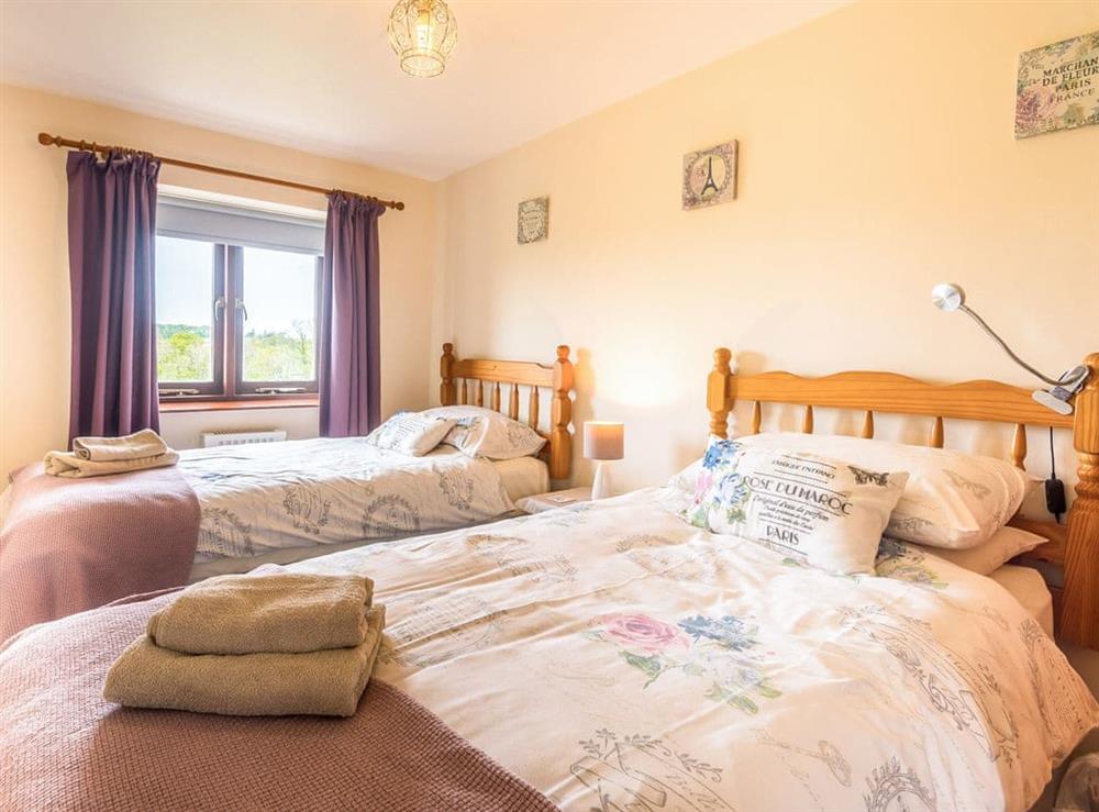 Twin bedroom at Trewin Court, 