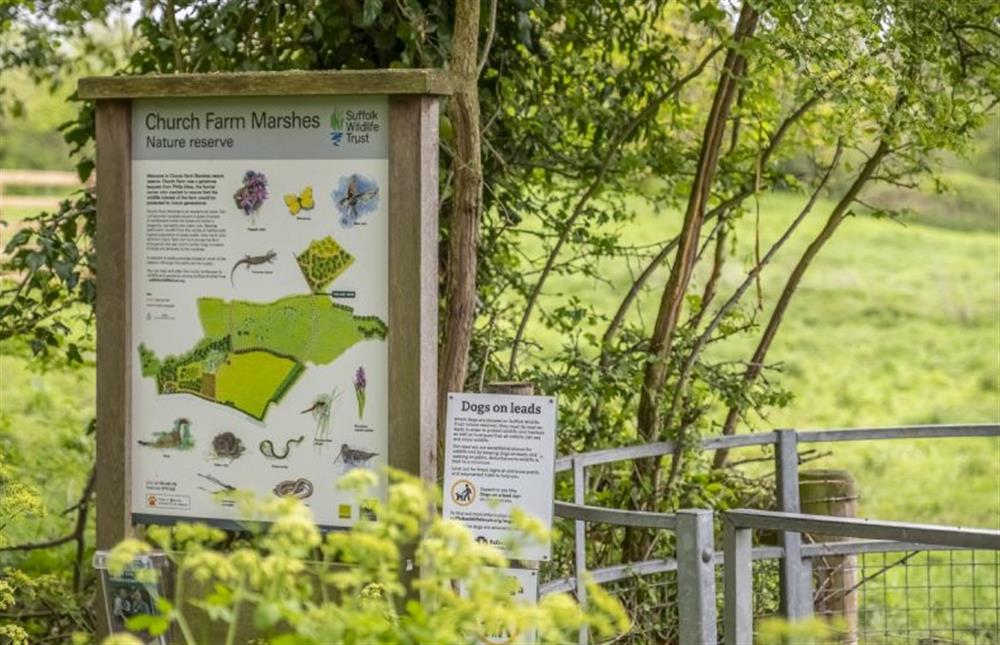 Entrance to Church Farm Marshes