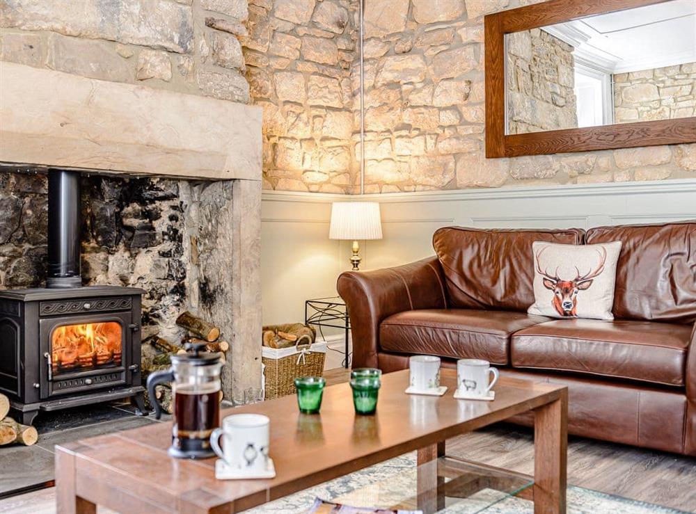 Living room at Well Strand in Rothbury, Northumberland