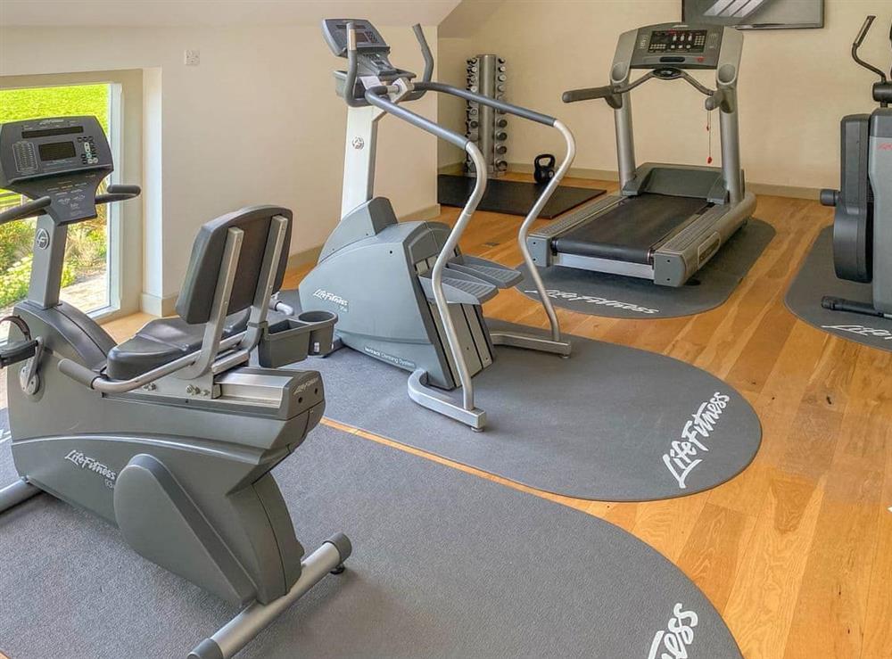Gym at Wellesley House in Wells, Somerset